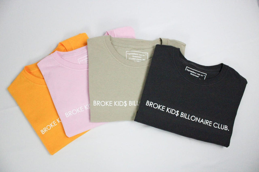 Broke Kid$ Billionaire Club T-shirt.