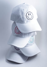 Cargar imagen en el visor de la galería, Happy Hop White Dad Caps
